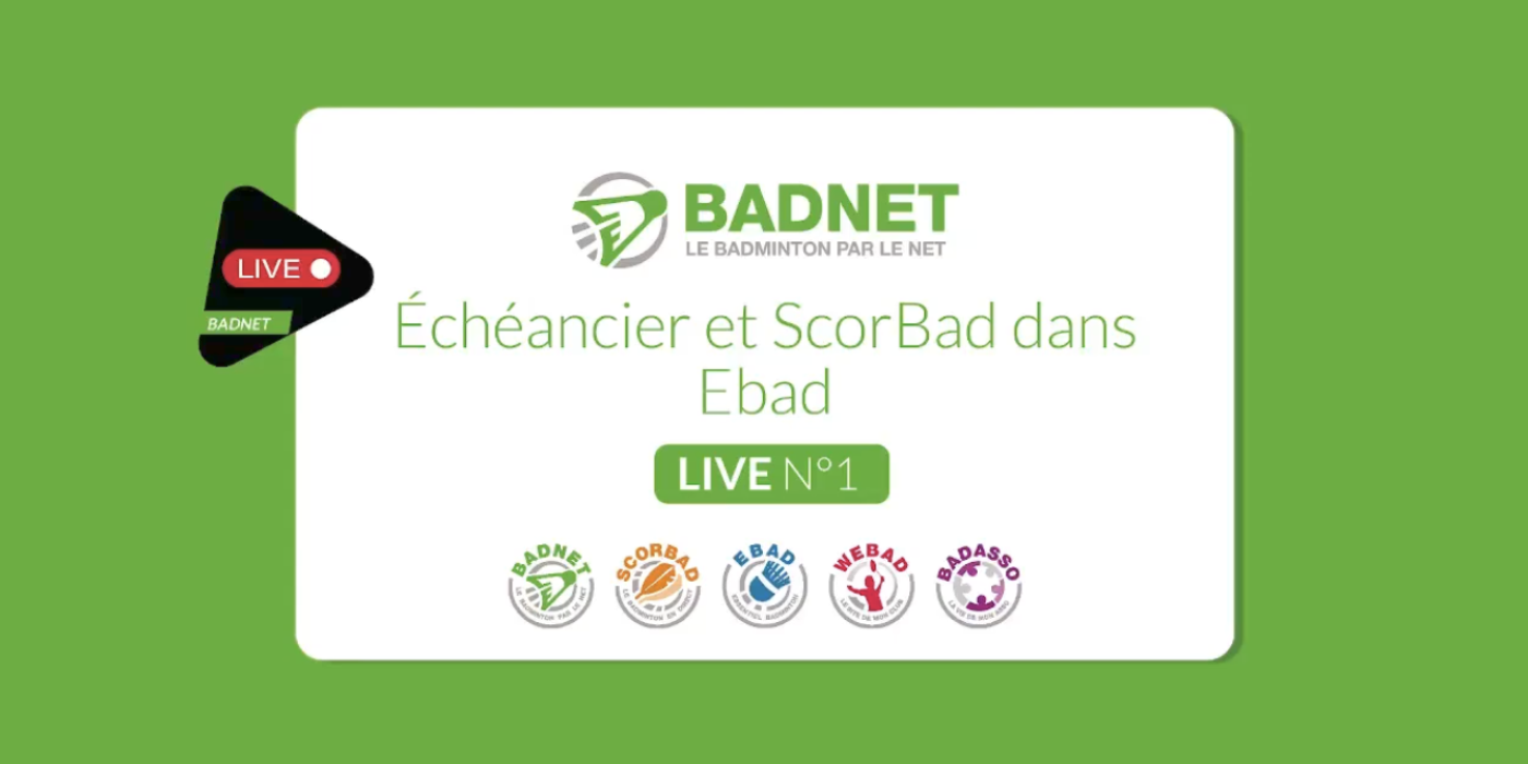 TUTORIEL - Échéancier et intégration de ScorBad dans Ebad 