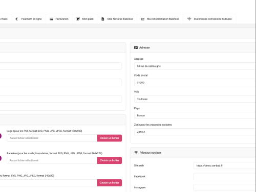 mon instance BadAsso