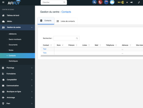 contacts-afifly