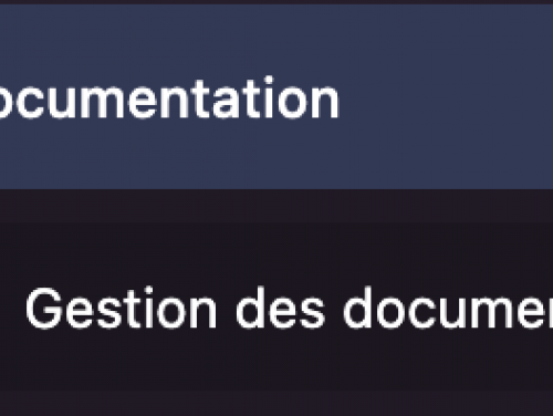 gestion documents accès